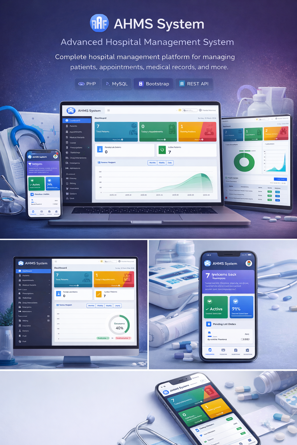 Advanced Hospital Management System